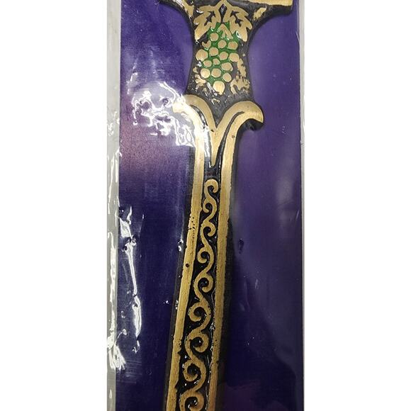 Vintage Jerusalem Brass Letter Opener Set – Enamel, Camel, Menorah, Israel - Picture 11 of 14